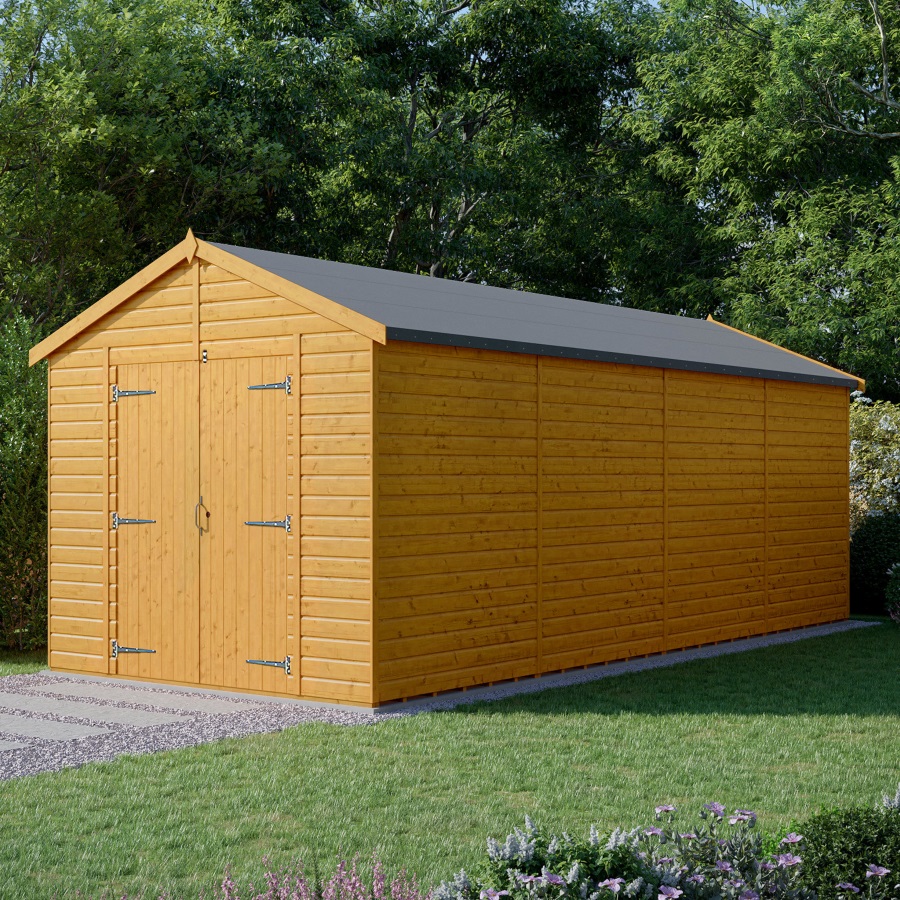 24x10 Apex Workshop - Double Door, Windowless