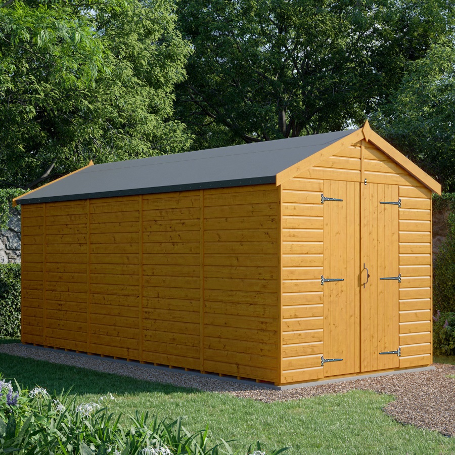 18x8 Apex Shed - Single Door, Windowed by RGB