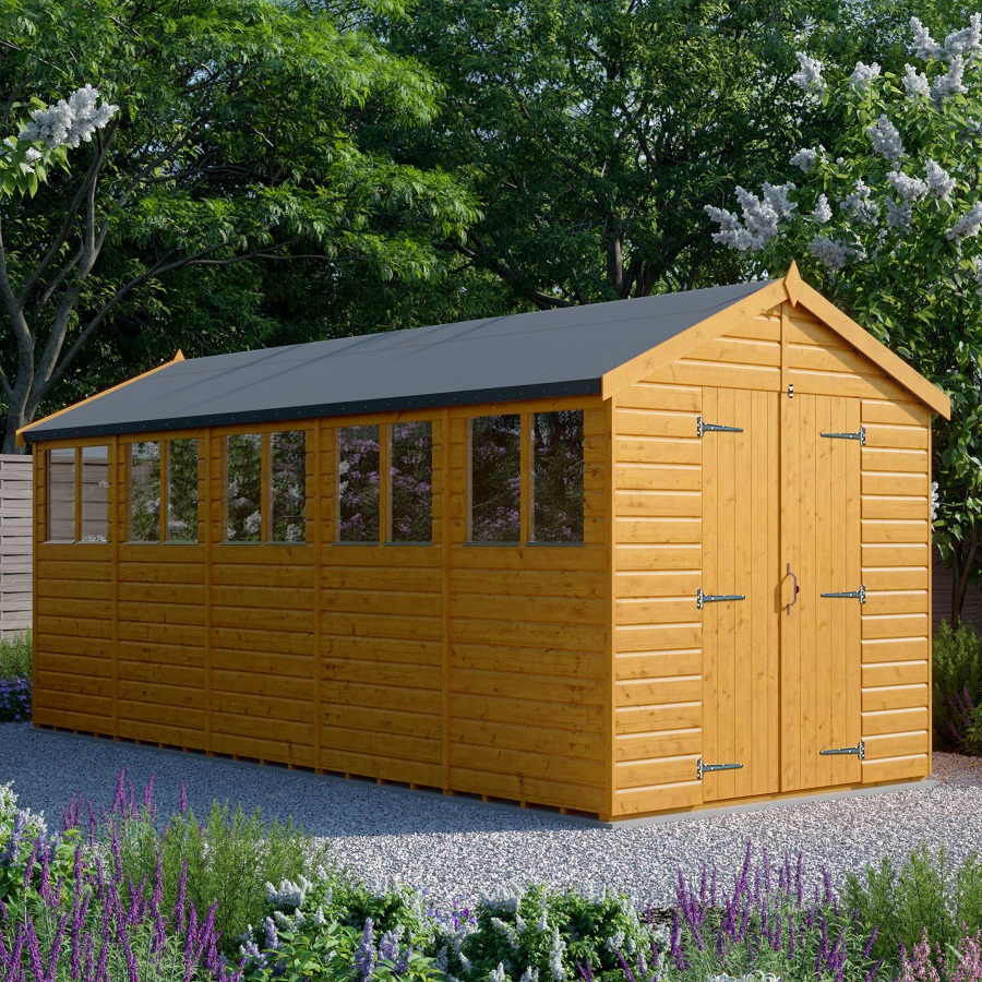 24x6 Extra Large Garden Sheds With Premium Quality - From Rainbow